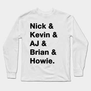 Backstreet Boys Long Sleeve T-Shirt